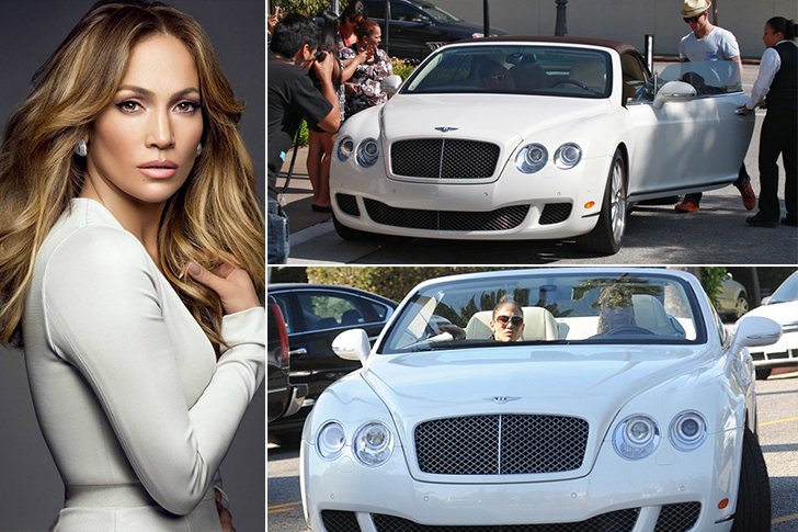 jennifer lopez bentley continental gtc 59045