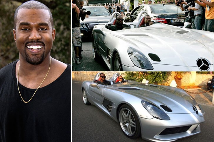 kanye west mercedes slr d975a