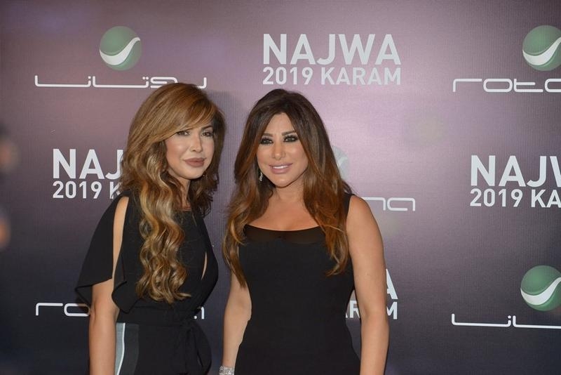 نوال الزغبي لنجوى كرم:&quot;شو حلوة بيروت بصوتك&quot;