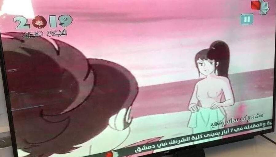 بعدما عرضت مشهد تعرٍّ في سلسلتها الكرتونيّة للأطفال..القناة تعتذر!